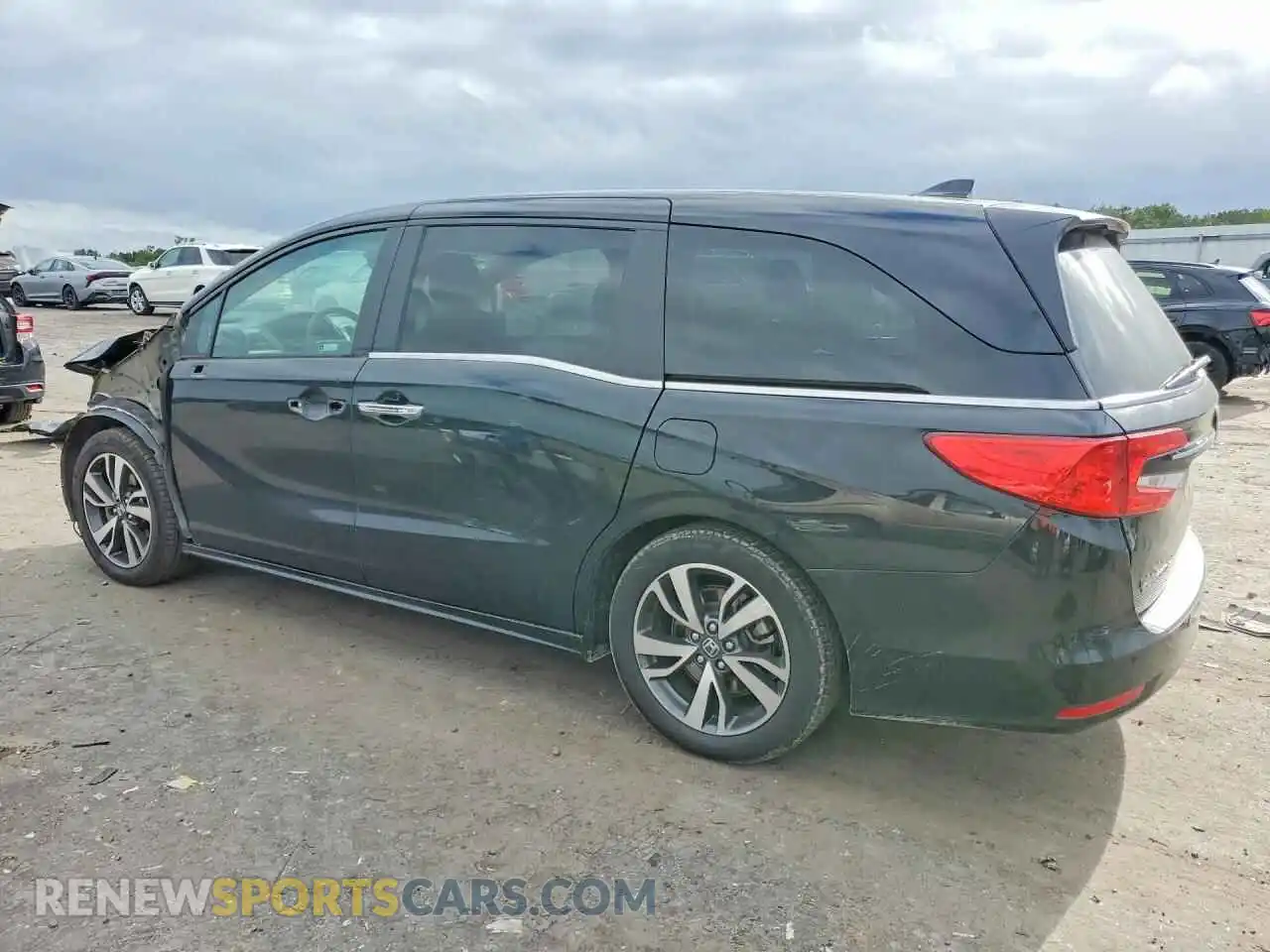 2 Photograph of a damaged car 5FNRL6H86PB012841 HONDA ODYSSEY 2023