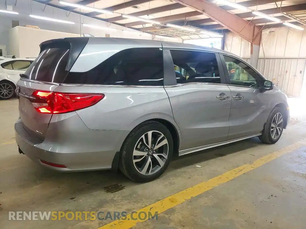 3 fotografías del automóvil dañado 5FNRL6H86PB027226 HONDA ODYSSEY 2023
