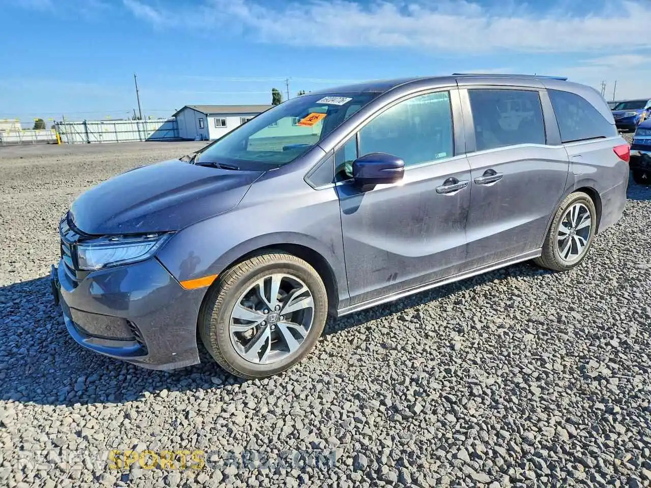 1 Photograph of a damaged car 5FNRL6H86PB030014 HONDA ODYSSEY 2023