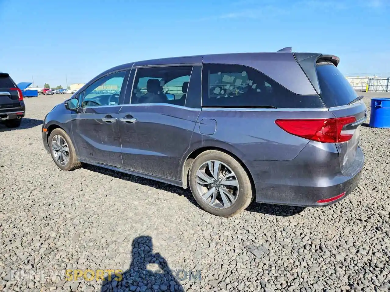 2 Photograph of a damaged car 5FNRL6H86PB030014 HONDA ODYSSEY 2023