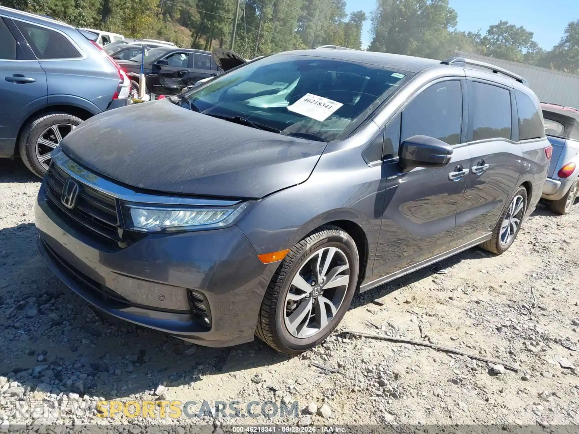 2 Photograph of a damaged car 5FNRL6H86PB060212 HONDA ODYSSEY 2023