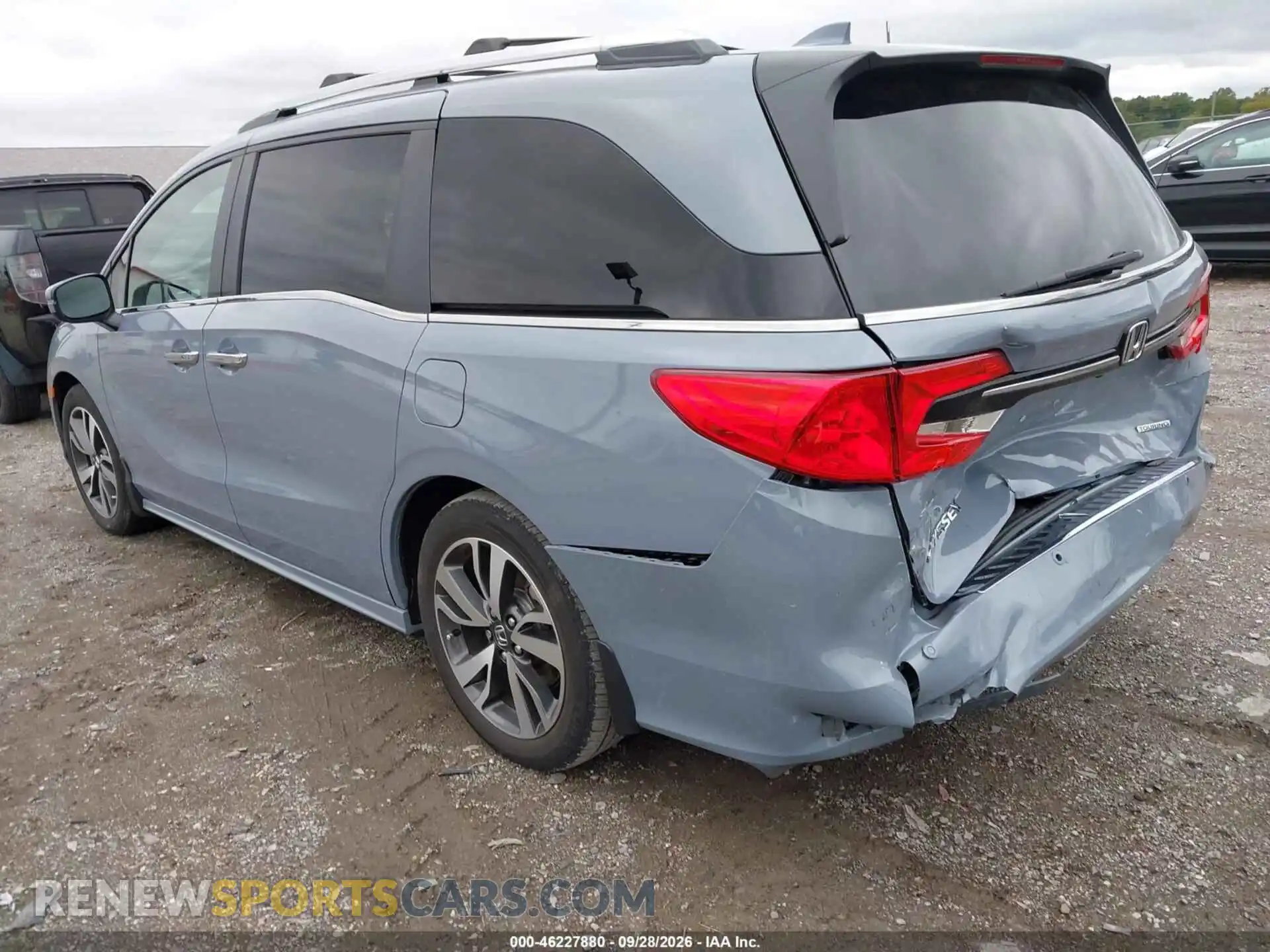 3 Photograph of a damaged car 5FNRL6H86PB073591 HONDA ODYSSEY 2023