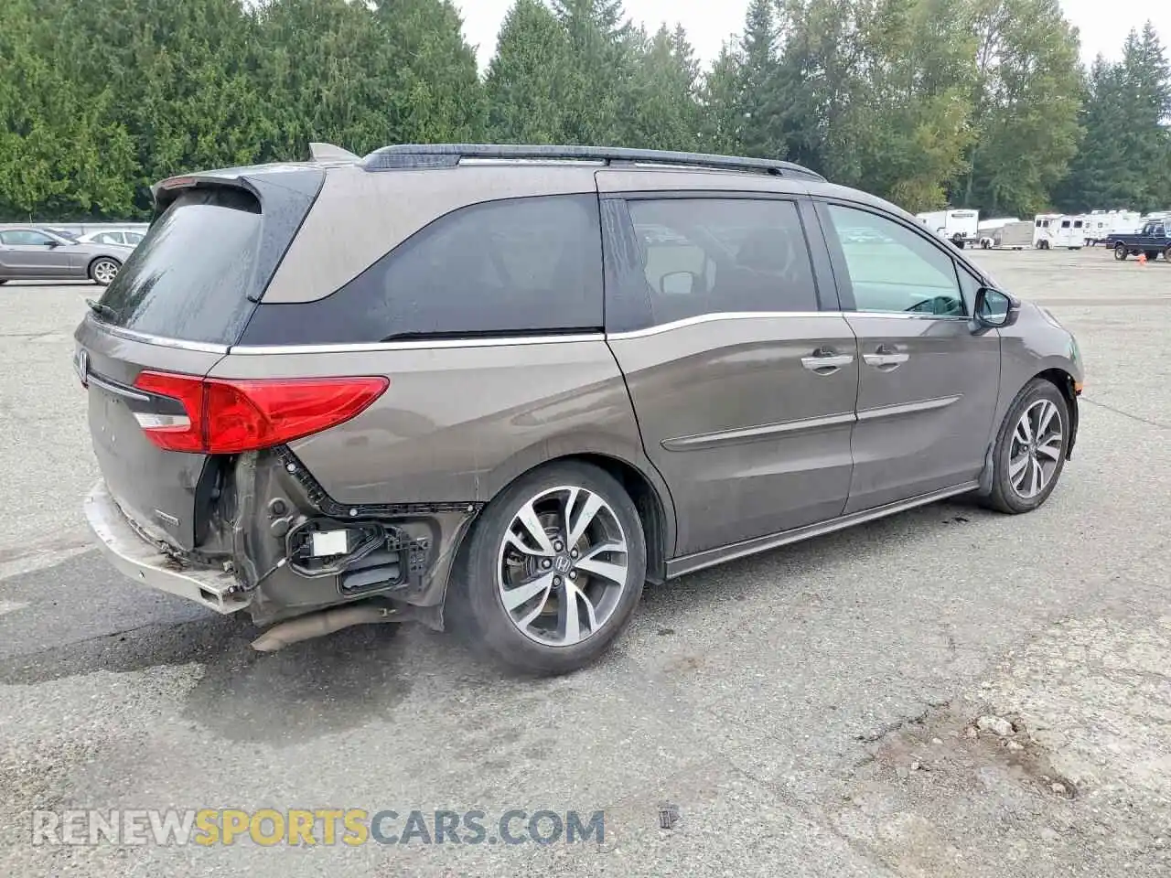 3 Photograph of a damaged car 5FNRL6H87PB011827 HONDA ODYSSEY 2023