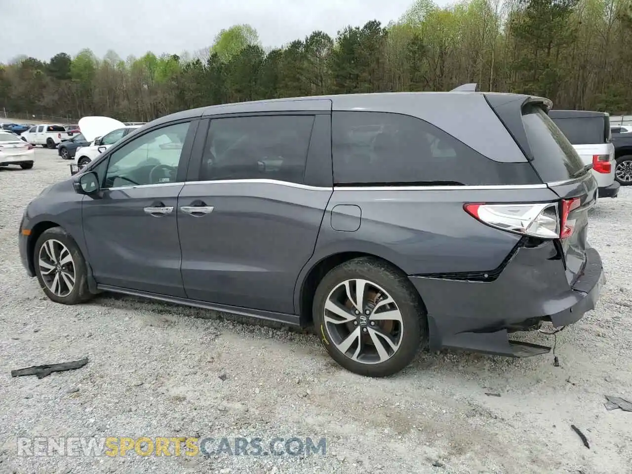2 Photograph of a damaged car 5FNRL6H87PB042110 HONDA ODYSSEY 2023