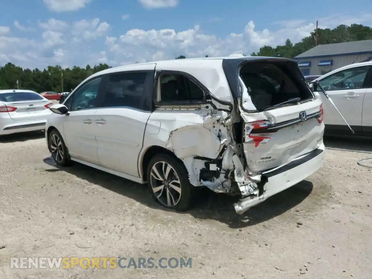 2 Photograph of a damaged car 5FNRL6H87PB048439 HONDA ODYSSEY 2023