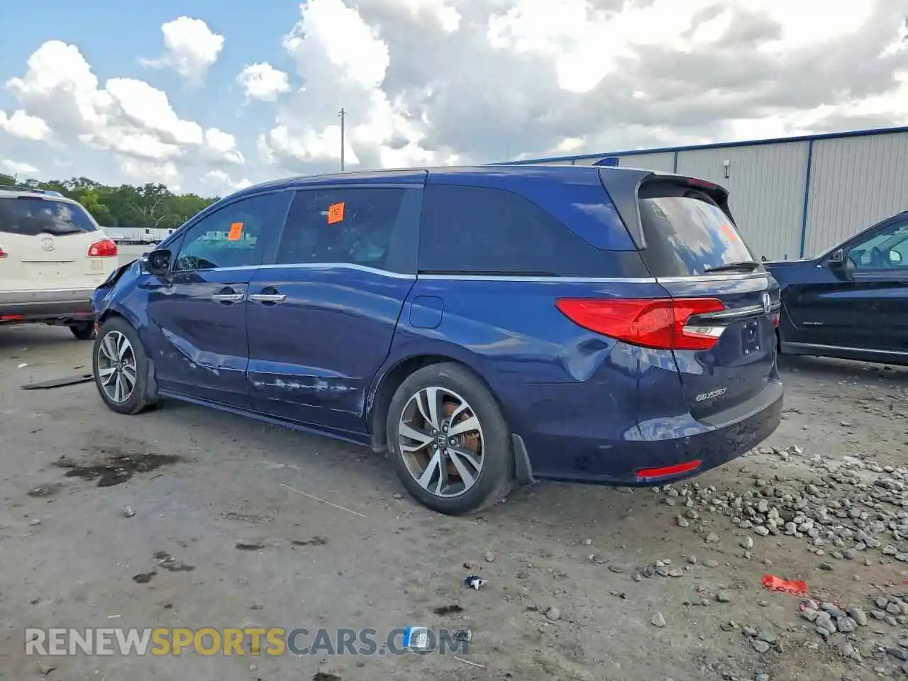 2 Photograph of a damaged car 5FNRL6H87PB064043 HONDA ODYSSEY 2023