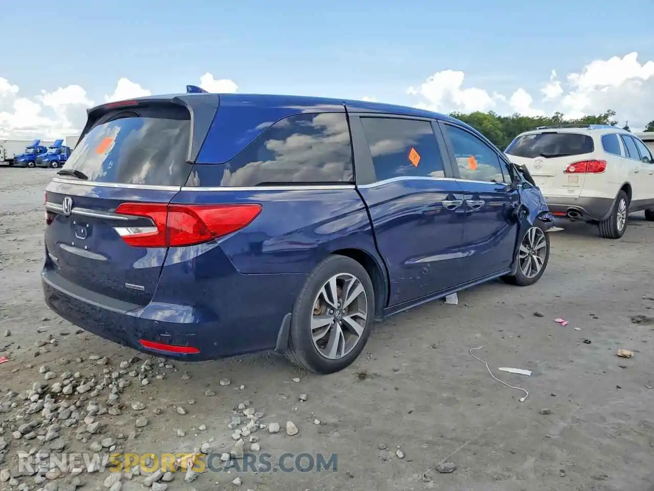 3 Photograph of a damaged car 5FNRL6H87PB064043 HONDA ODYSSEY 2023