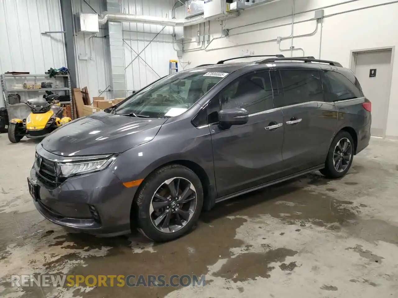 1 Photograph of a damaged car 5FNRL6H87PB500101 HONDA ODYSSEY 2023