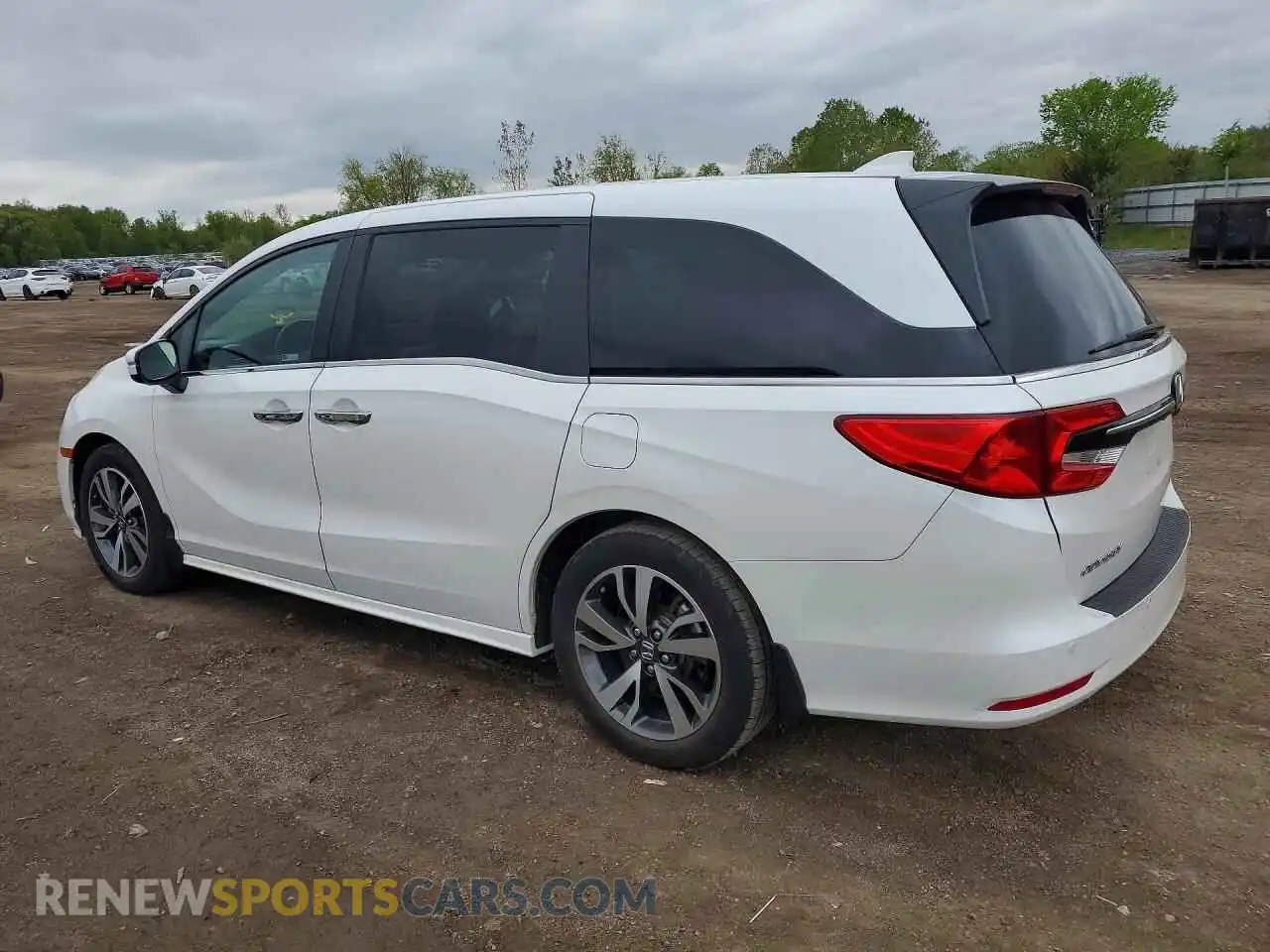 2 Фотография поврежденного автомобиля 5FNRL6H88PB034047 HONDA ODYSSEY 2023
