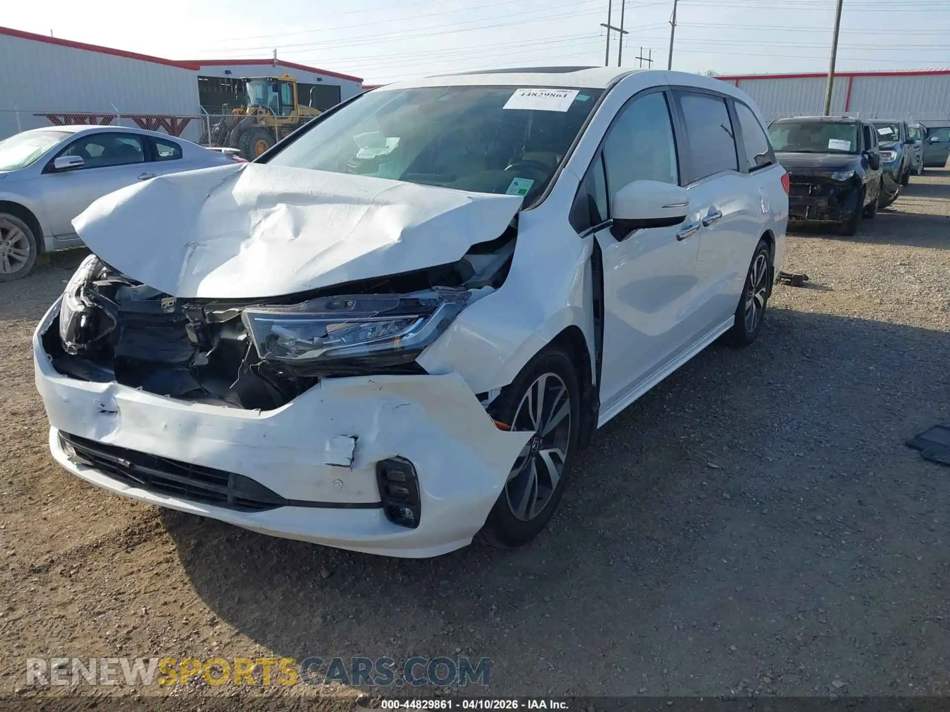 2 Photograph of a damaged car 5FNRL6H88PB036039 HONDA ODYSSEY 2023
