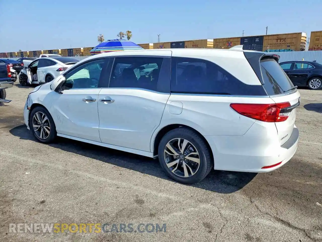 2 Фотография поврежденного автомобиля 5FNRL6H88PB043802 HONDA ODYSSEY 2023