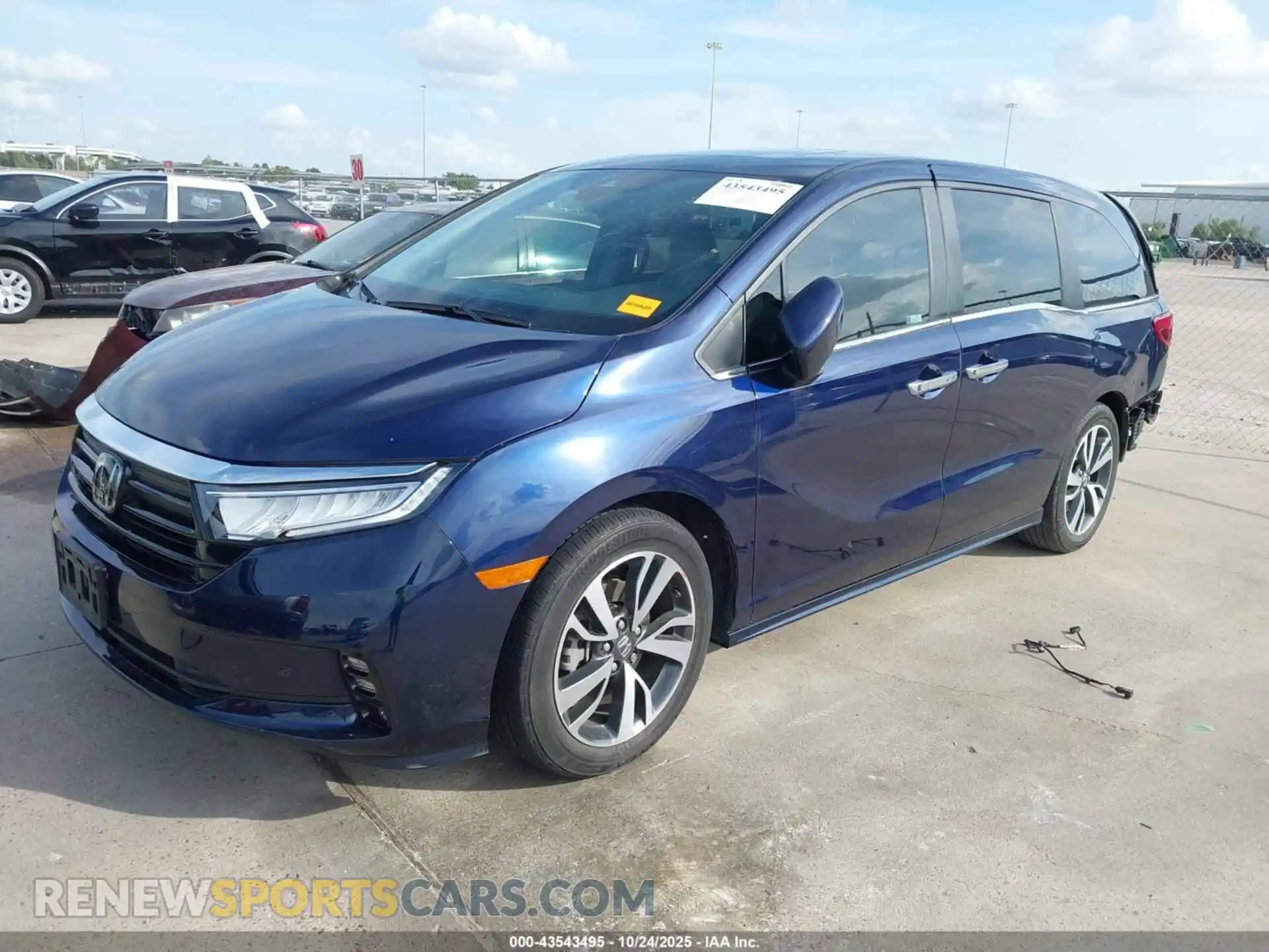 2 Photograph of a damaged car 5FNRL6H88PB052824 HONDA ODYSSEY 2023