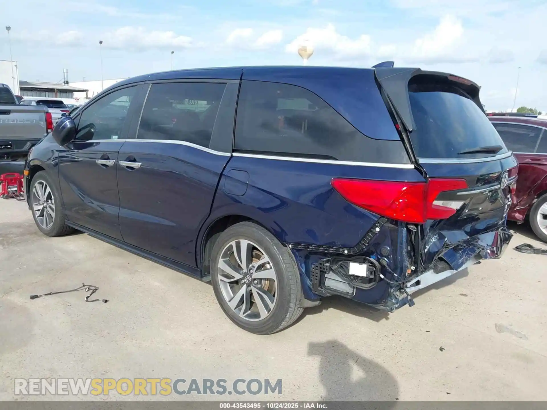 3 Photograph of a damaged car 5FNRL6H88PB052824 HONDA ODYSSEY 2023