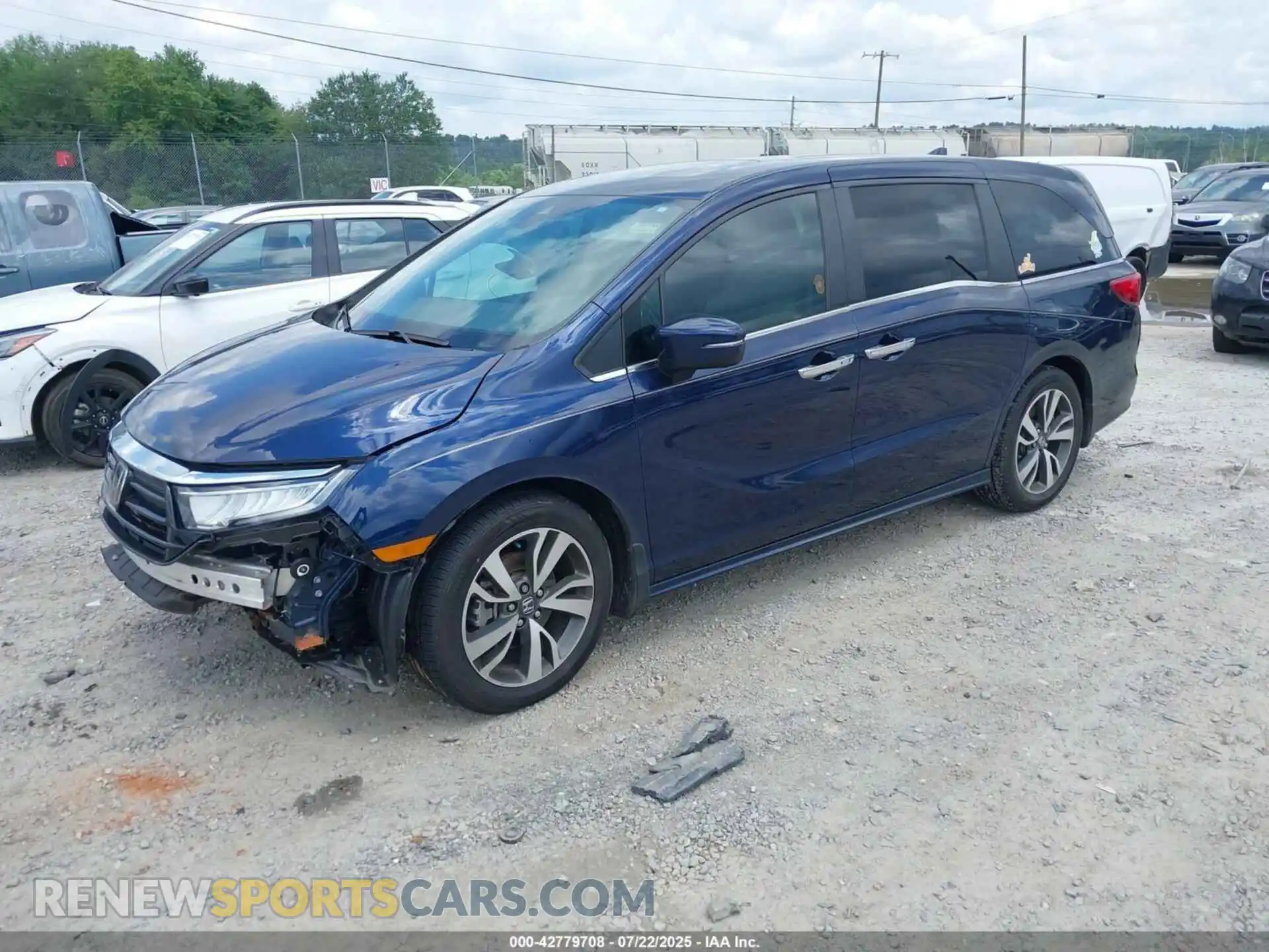 2 Photograph of a damaged car 5FNRL6H88PB059496 HONDA ODYSSEY 2023