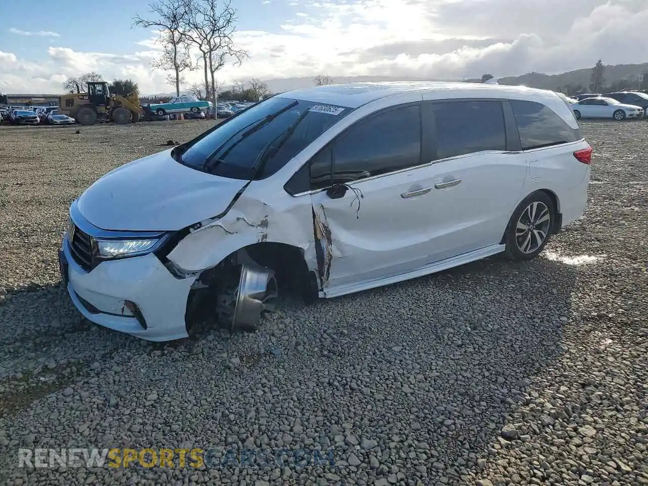 1 Photograph of a damaged car 5FNRL6H88PB066559 HONDA ODYSSEY 2023