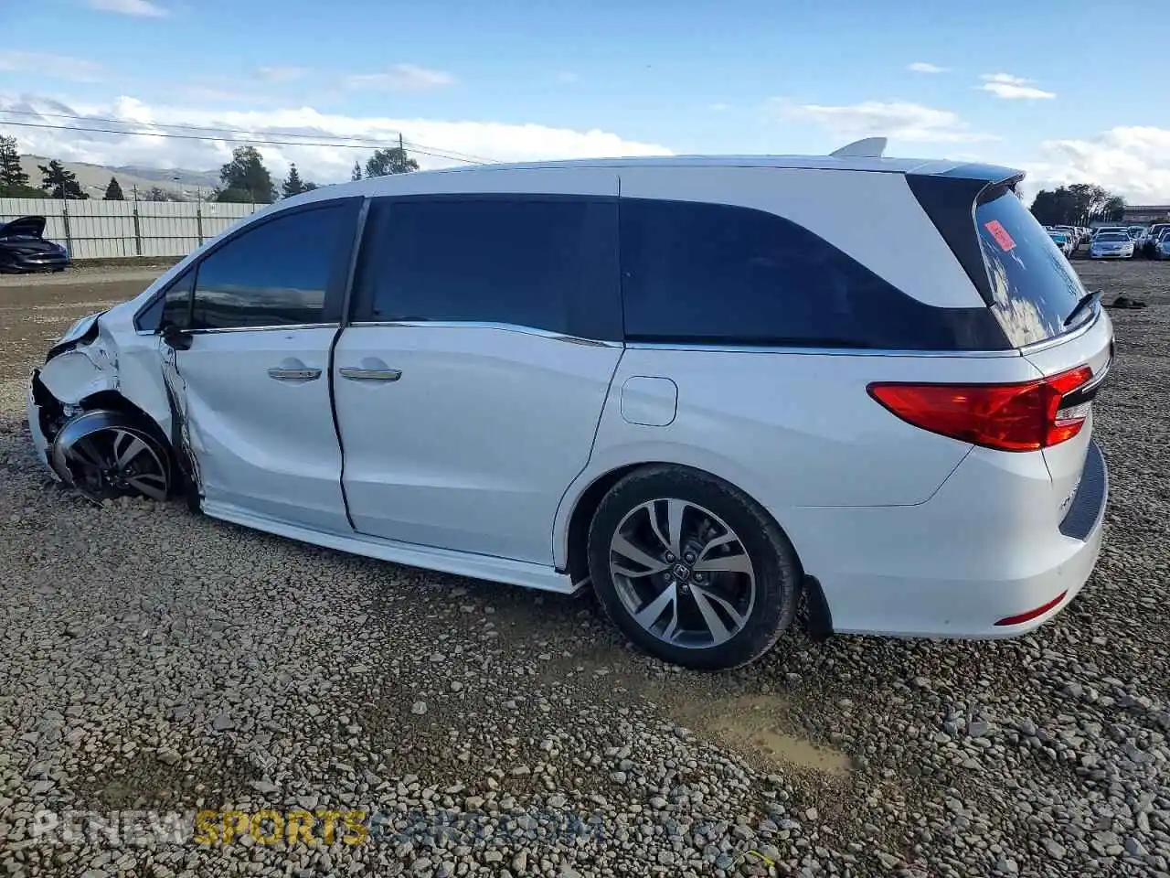 2 Photograph of a damaged car 5FNRL6H88PB066559 HONDA ODYSSEY 2023