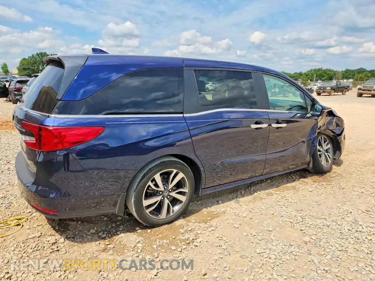 3 Photograph of a damaged car 5FNRL6H89PB025177 HONDA ODYSSEY 2023