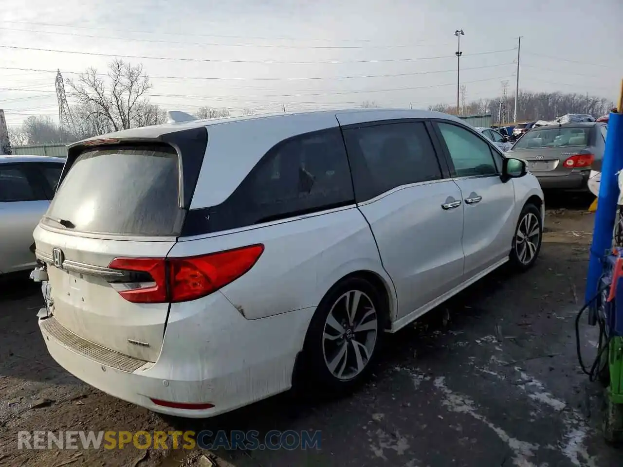 3 Фотография поврежденного автомобиля 5FNRL6H89PB047096 HONDA ODYSSEY 2023