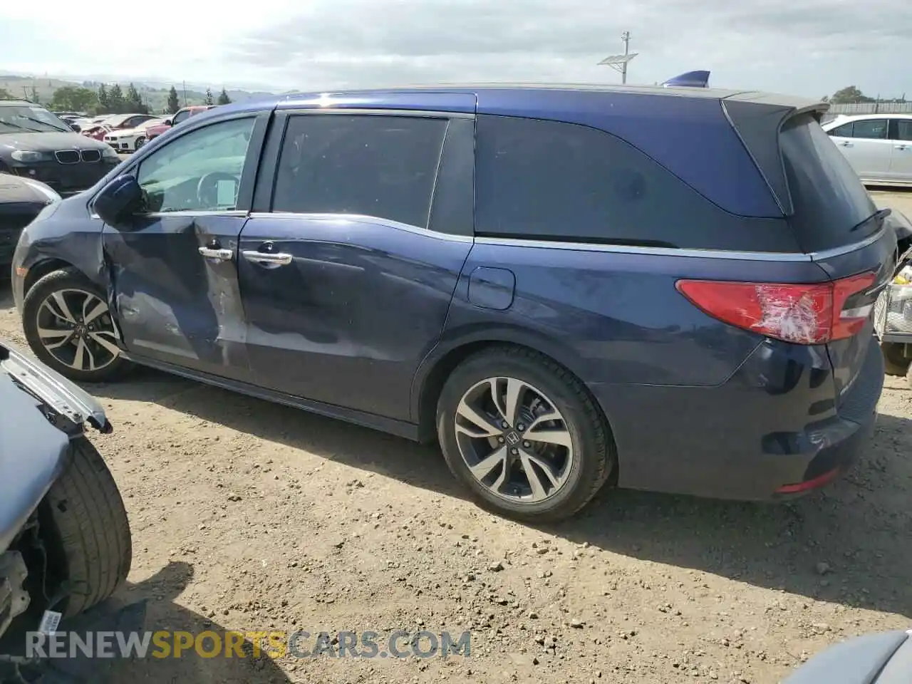 2 Фотография поврежденного автомобиля 5FNRL6H89PB052833 HONDA ODYSSEY 2023