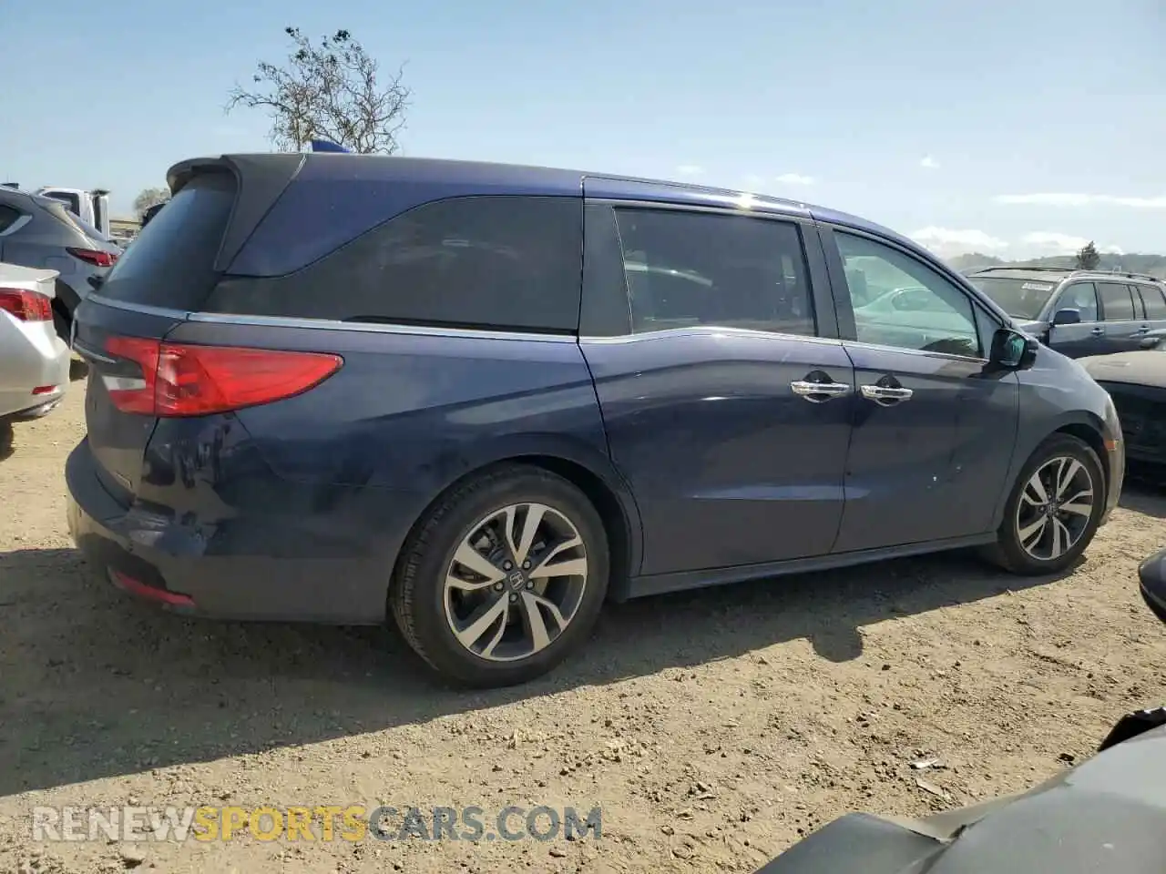 3 Фотография поврежденного автомобиля 5FNRL6H89PB052833 HONDA ODYSSEY 2023