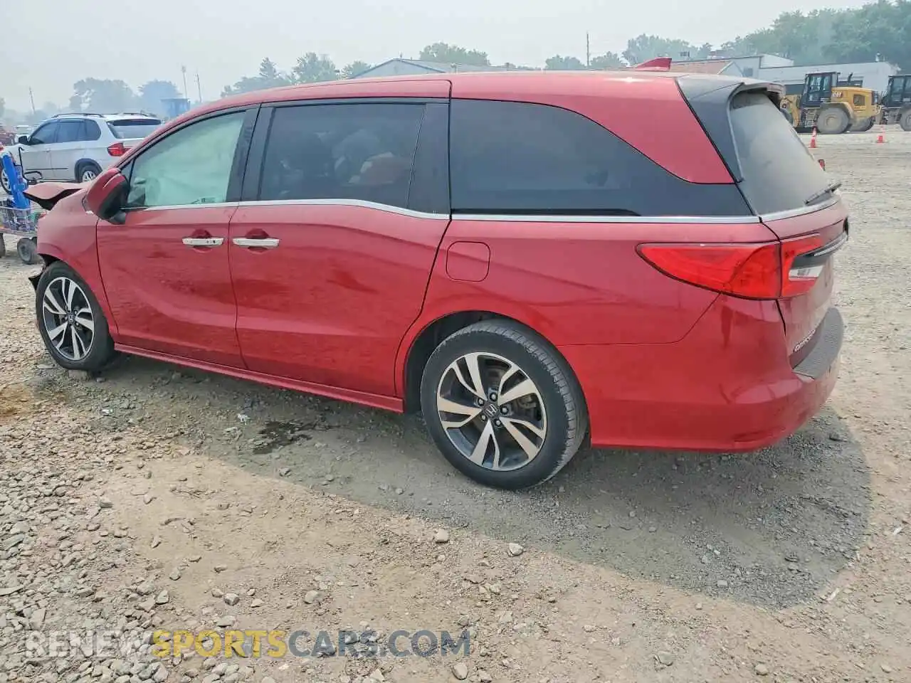 2 Фотография поврежденного автомобиля 5FNRL6H8XPB013166 HONDA ODYSSEY 2023