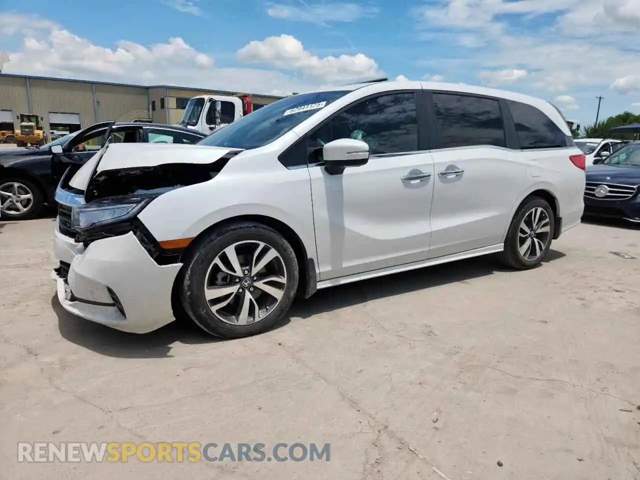 1 Photograph of a damaged car 5FNRL6H8XPB022014 HONDA ODYSSEY 2023