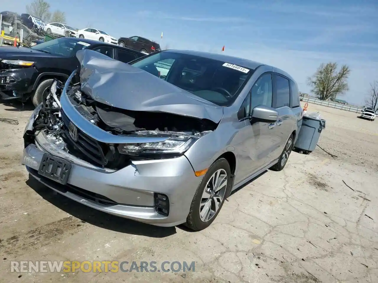 1 Photograph of a damaged car 5FNRL6H8XPB043493 HONDA ODYSSEY 2023