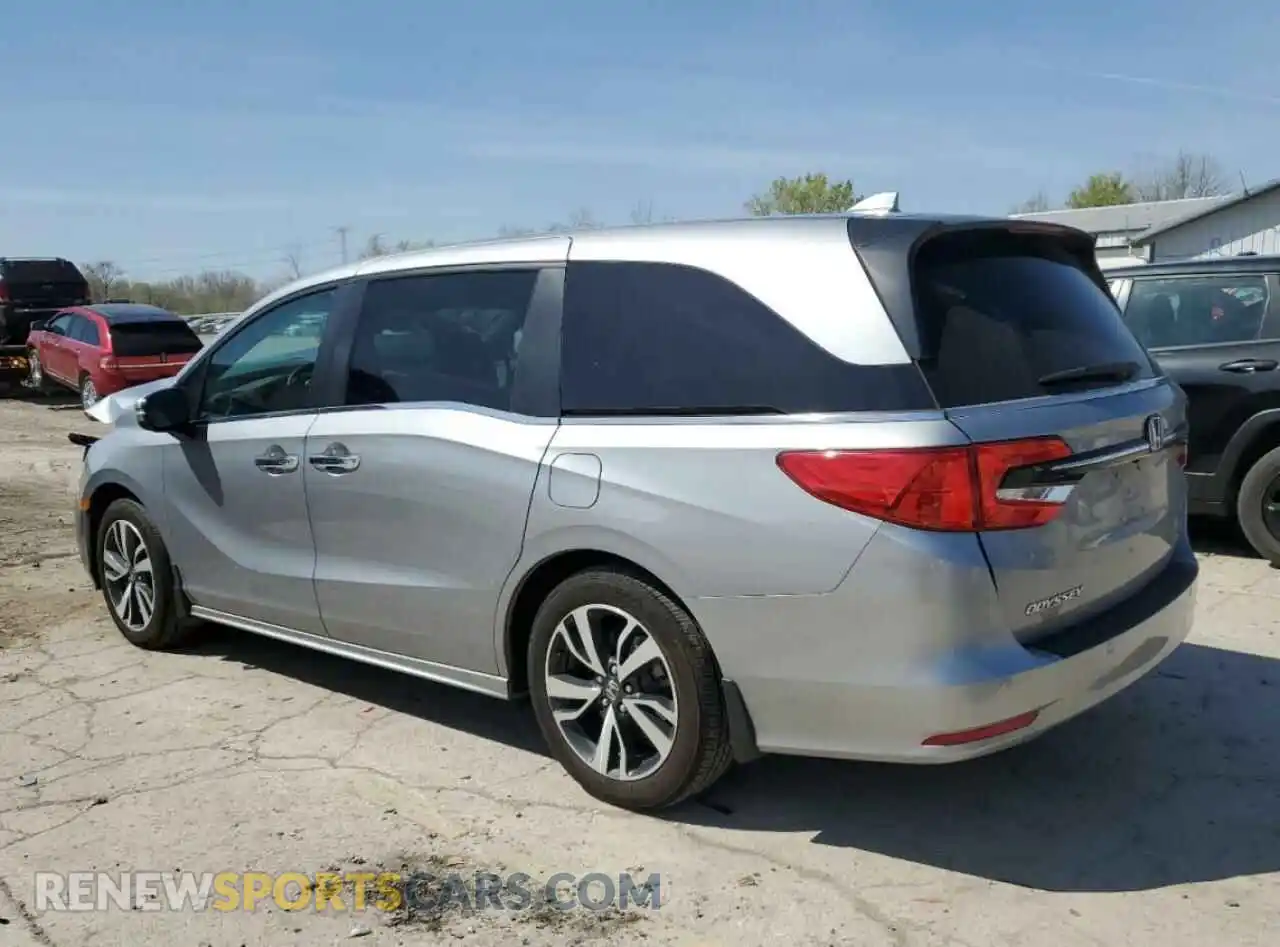 2 Photograph of a damaged car 5FNRL6H8XPB043493 HONDA ODYSSEY 2023