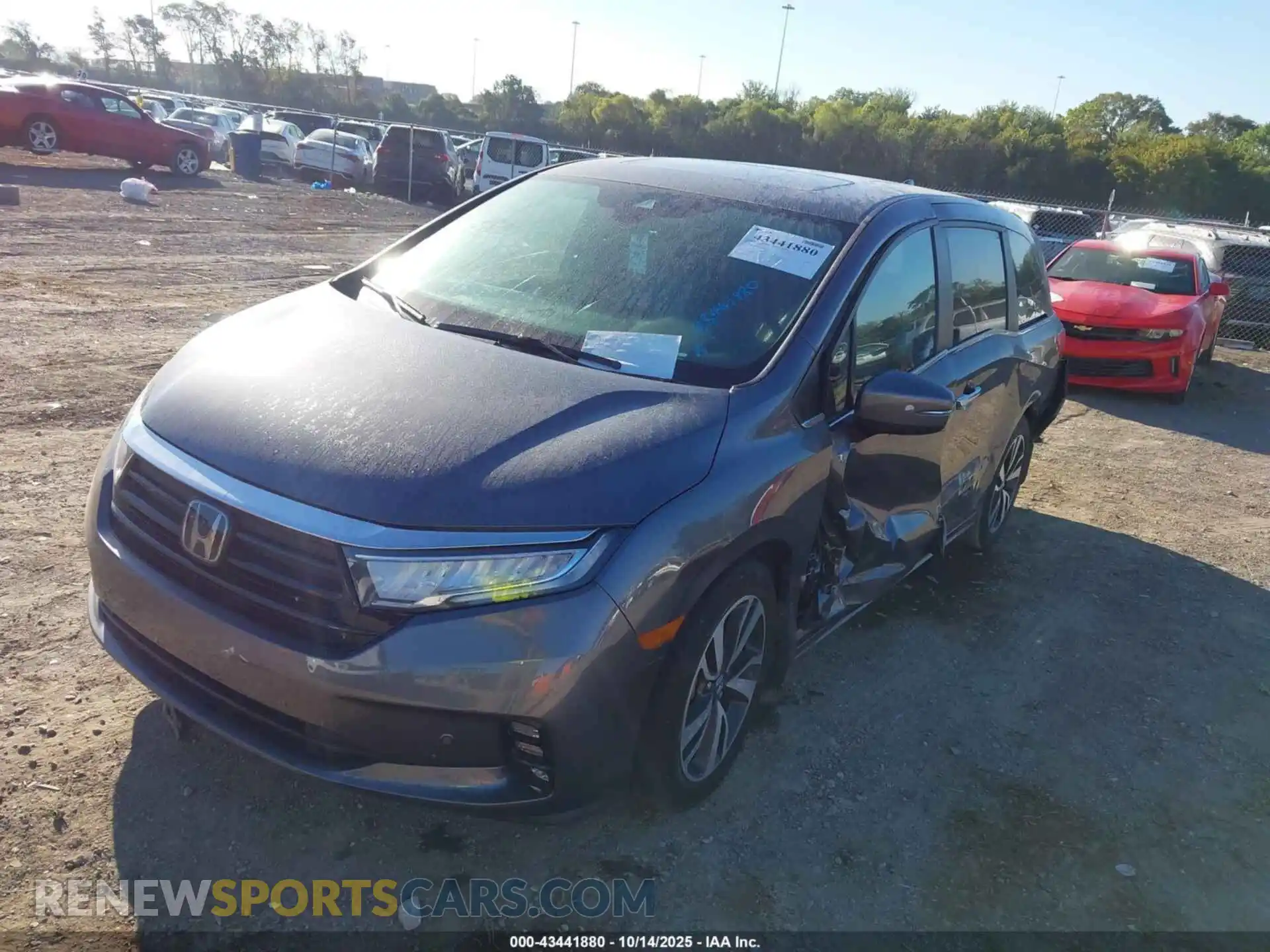 2 Photograph of a damaged car 5FNRL6H8XPB074923 HONDA ODYSSEY 2023
