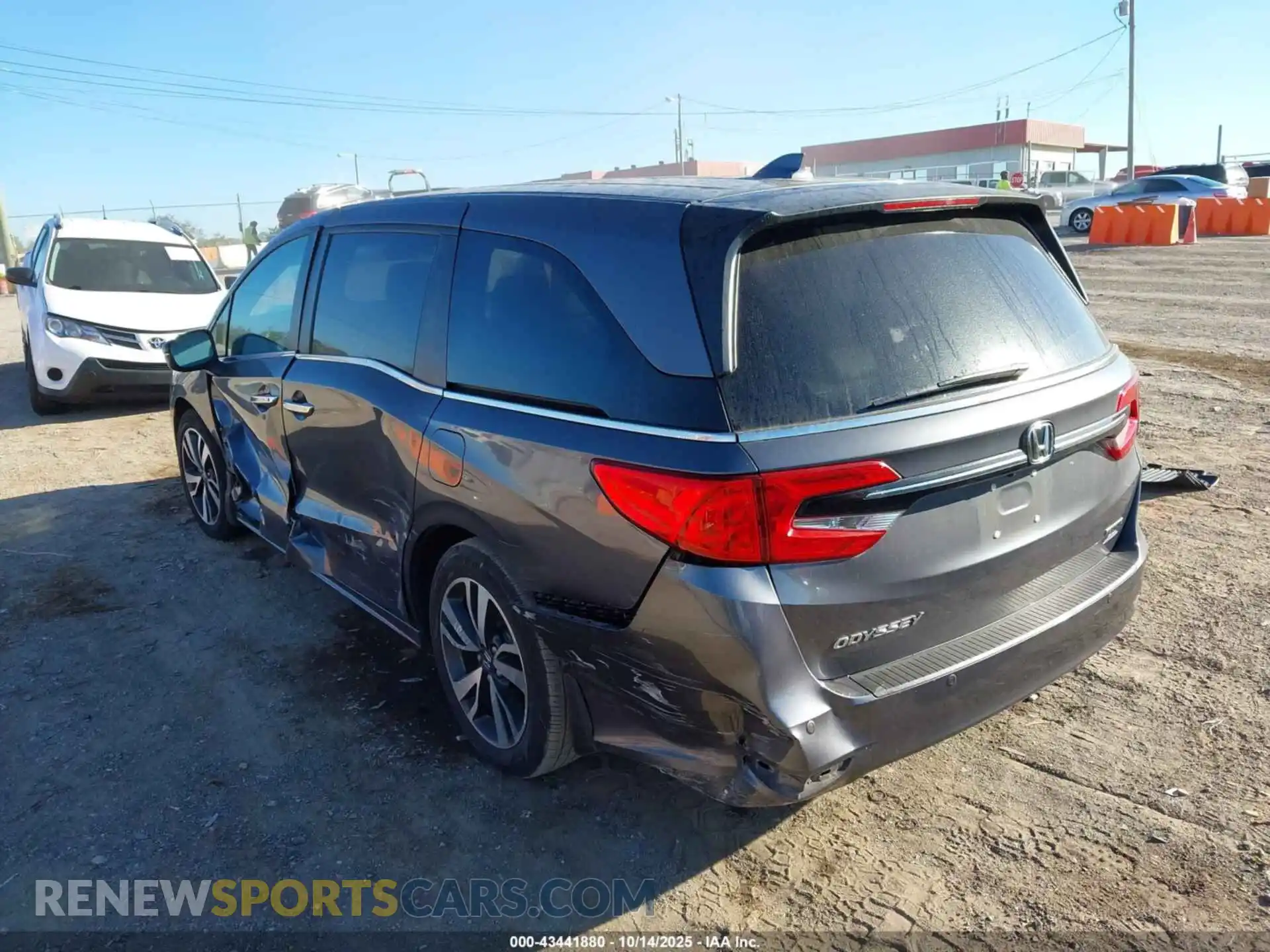 3 Photograph of a damaged car 5FNRL6H8XPB074923 HONDA ODYSSEY 2023