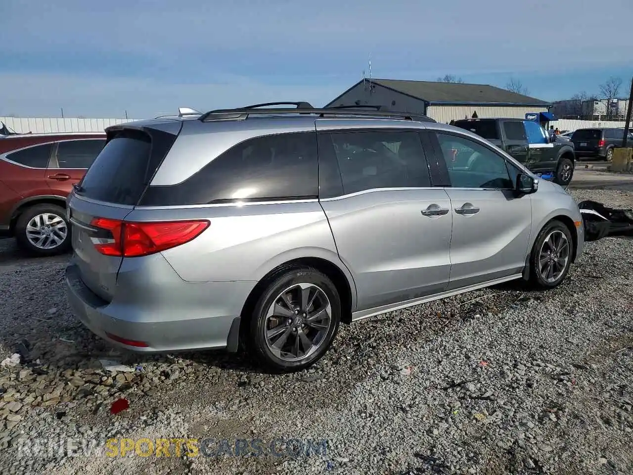 3 Photograph of a damaged car 5FNRL6H90PB004338 HONDA ODYSSEY 2023