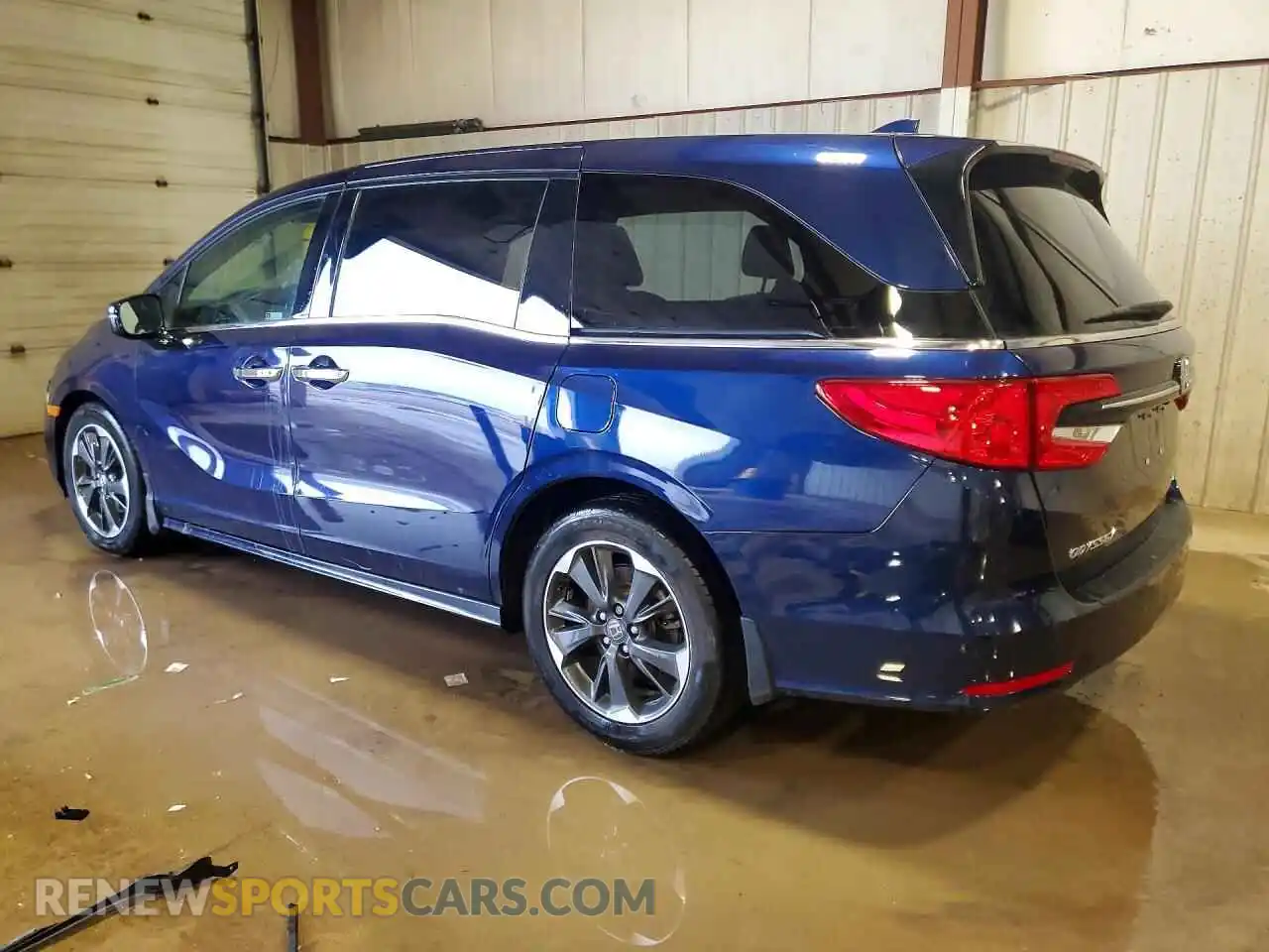2 fotografías del automóvil dañado 5FNRL6H90PB064510 HONDA ODYSSEY 2023