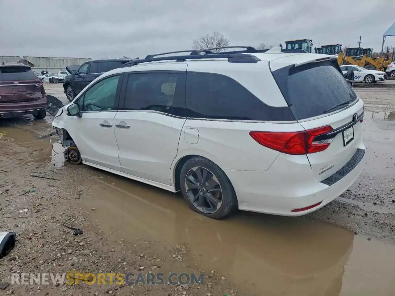 2 Photograph of a damaged car 5FNRL6H91PB021553 HONDA ODYSSEY 2023