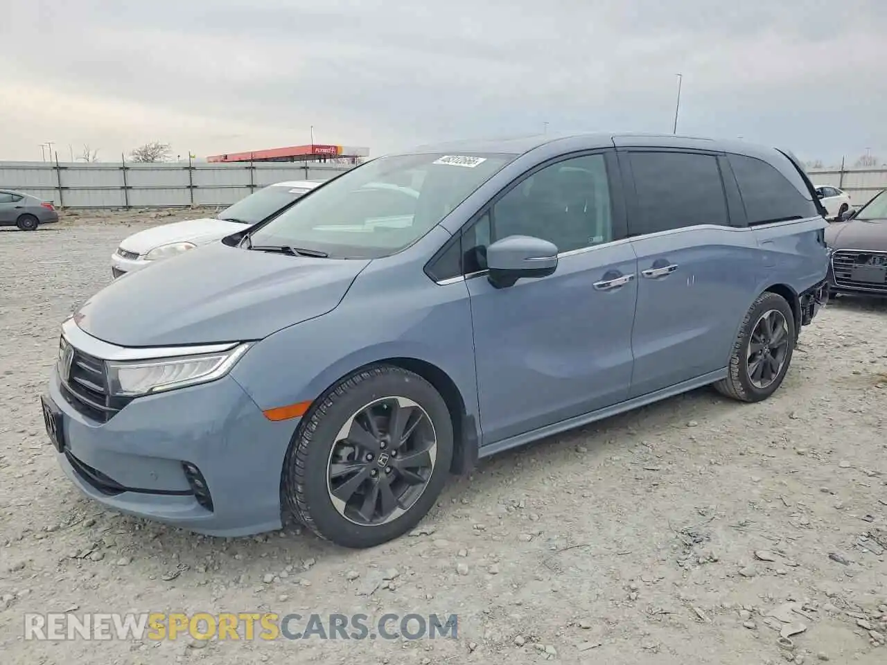 1 Photograph of a damaged car 5FNRL6H91PB053869 HONDA ODYSSEY 2023