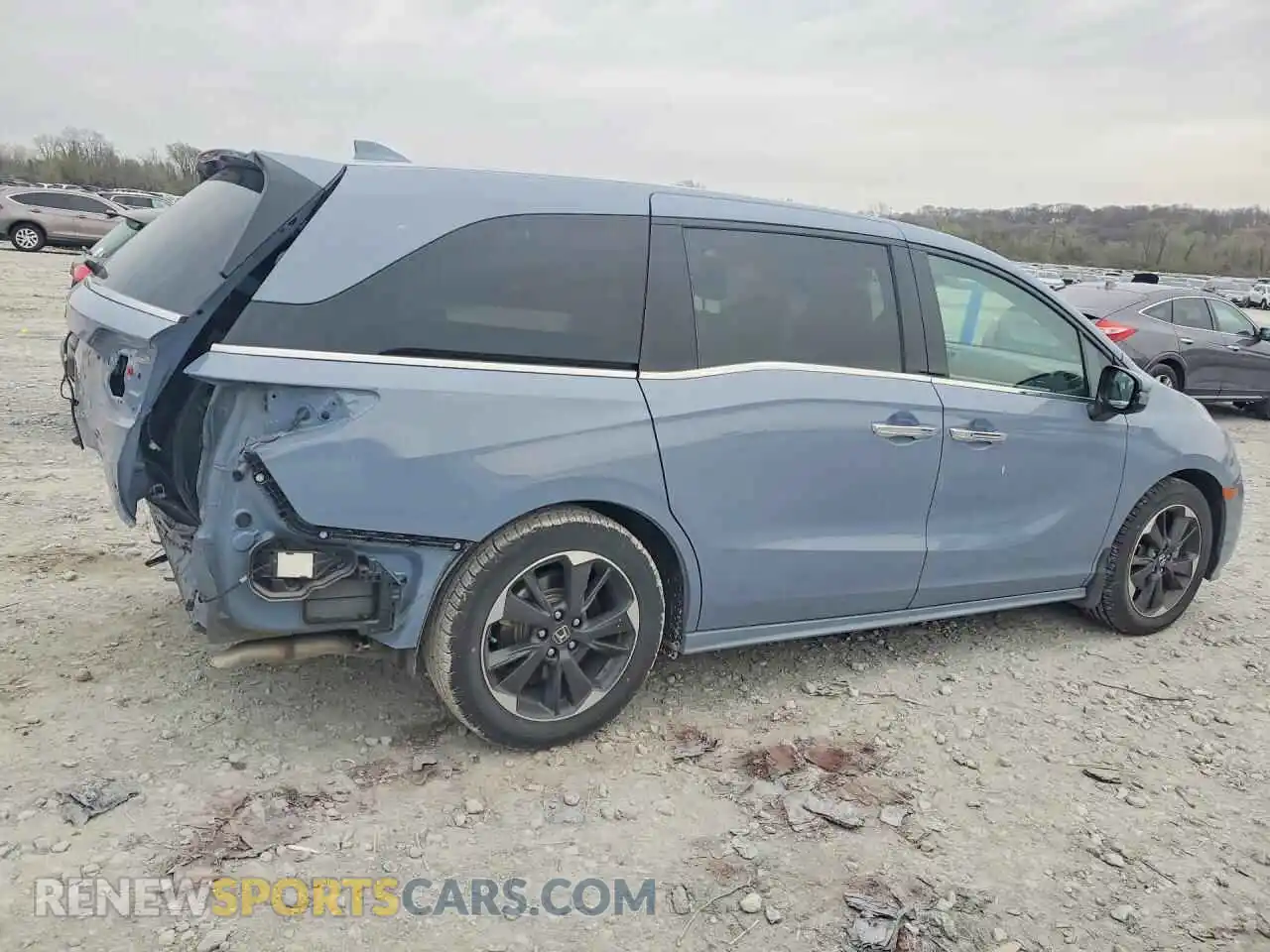 3 Photograph of a damaged car 5FNRL6H91PB053869 HONDA ODYSSEY 2023