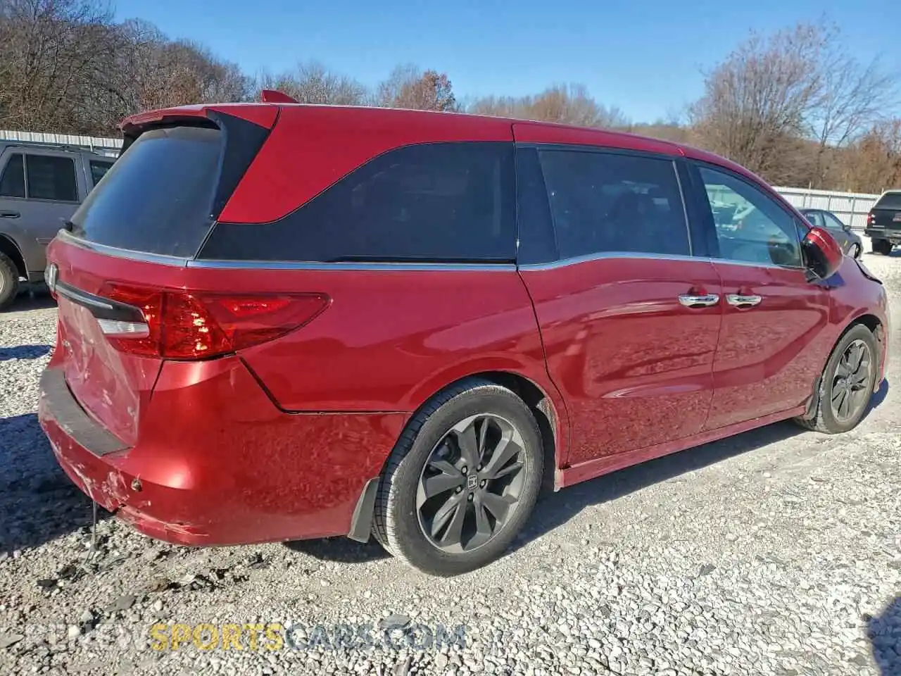 3 Photograph of a damaged car 5FNRL6H91PB054567 HONDA ODYSSEY 2023