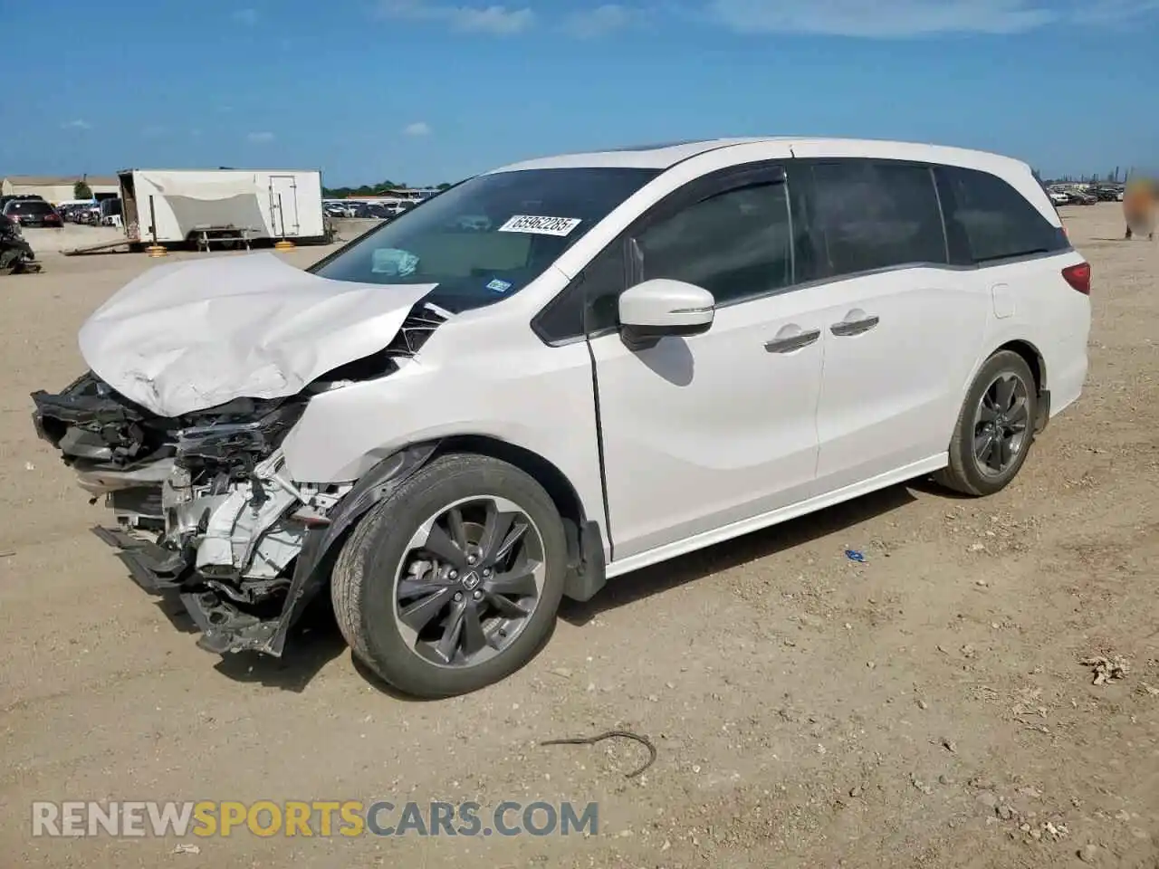 1 Photograph of a damaged car 5FNRL6H91PB064791 HONDA ODYSSEY 2023