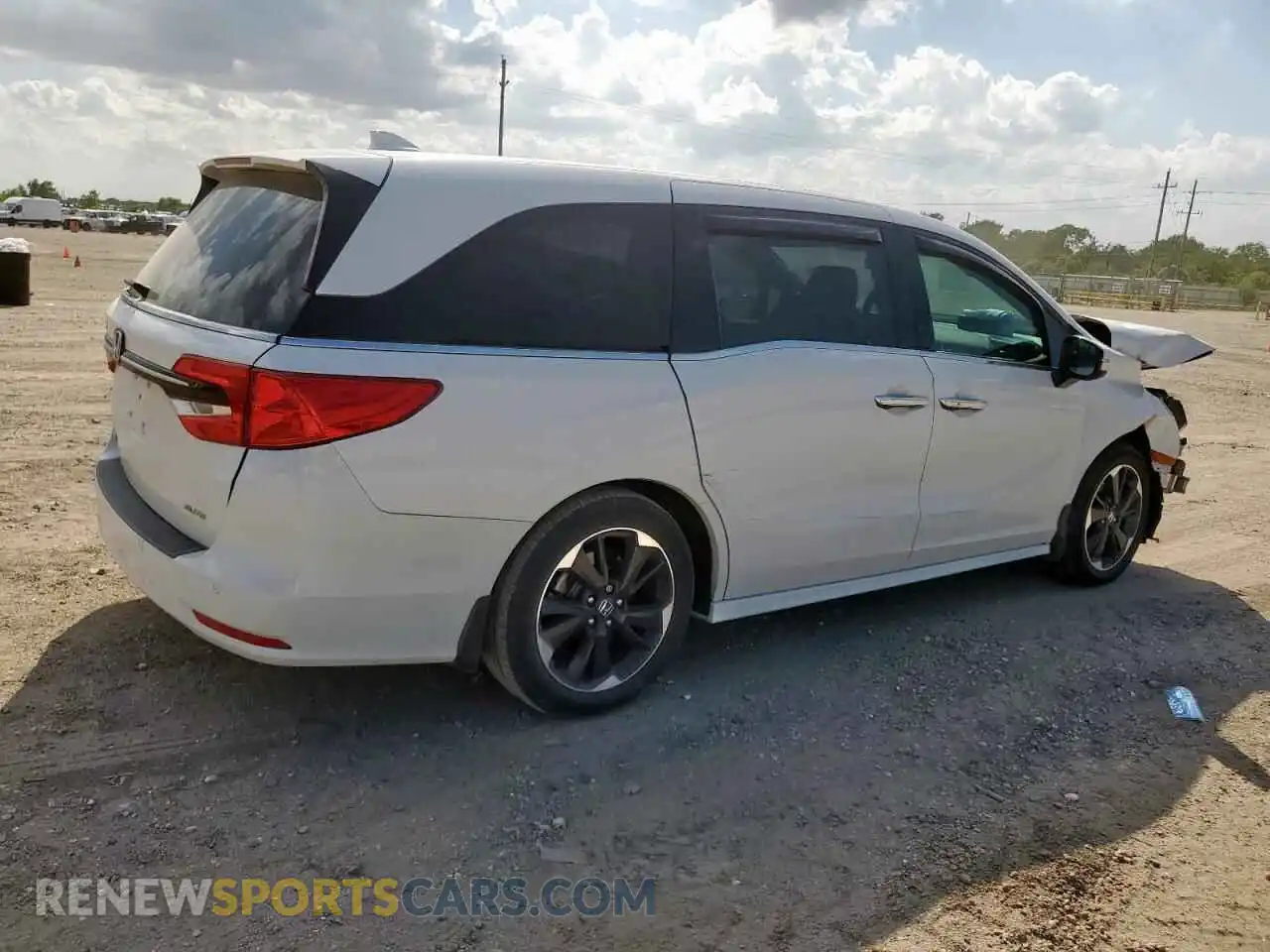 3 Photograph of a damaged car 5FNRL6H91PB064791 HONDA ODYSSEY 2023