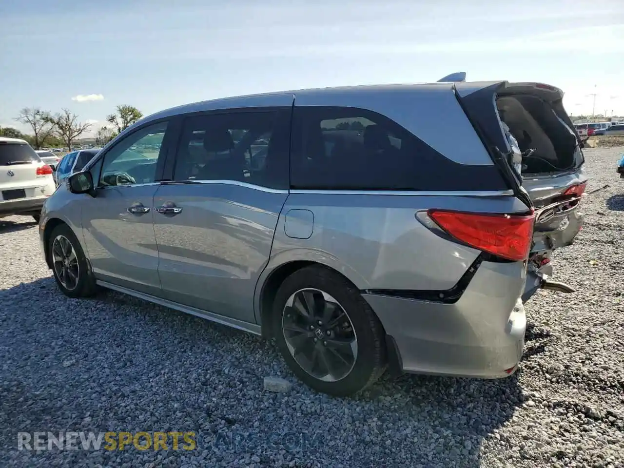 2 Photograph of a damaged car 5FNRL6H91PB065097 HONDA ODYSSEY 2023