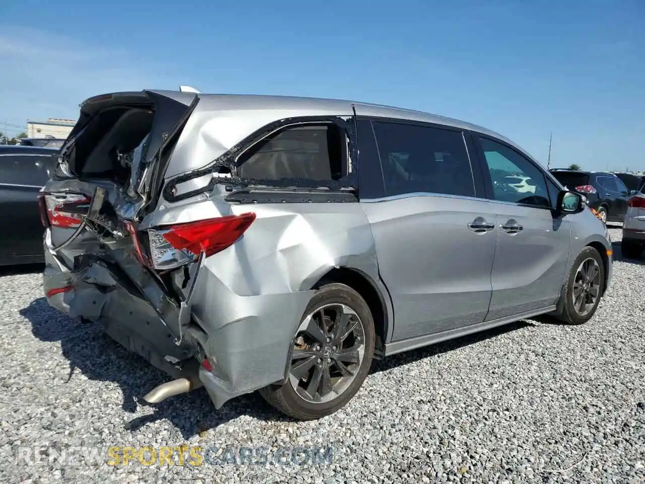 3 Photograph of a damaged car 5FNRL6H91PB065097 HONDA ODYSSEY 2023