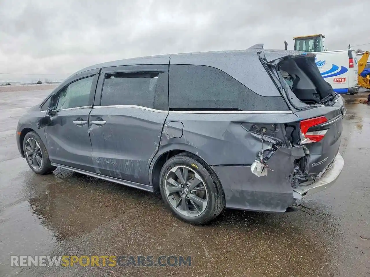 2 fotografías del automóvil dañado 5FNRL6H92PB056764 HONDA ODYSSEY 2023