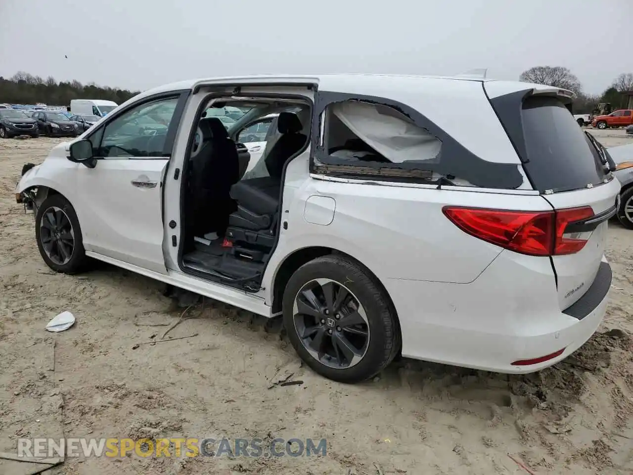 2 Photograph of a damaged car 5FNRL6H92PB066761 HONDA ODYSSEY 2023