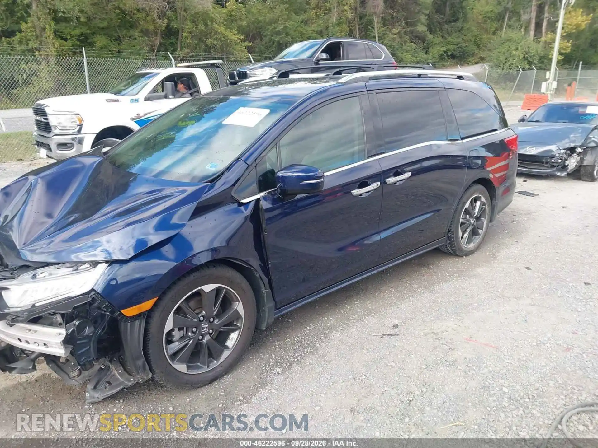 2 Photograph of a damaged car 5FNRL6H93PB040332 HONDA ODYSSEY 2023