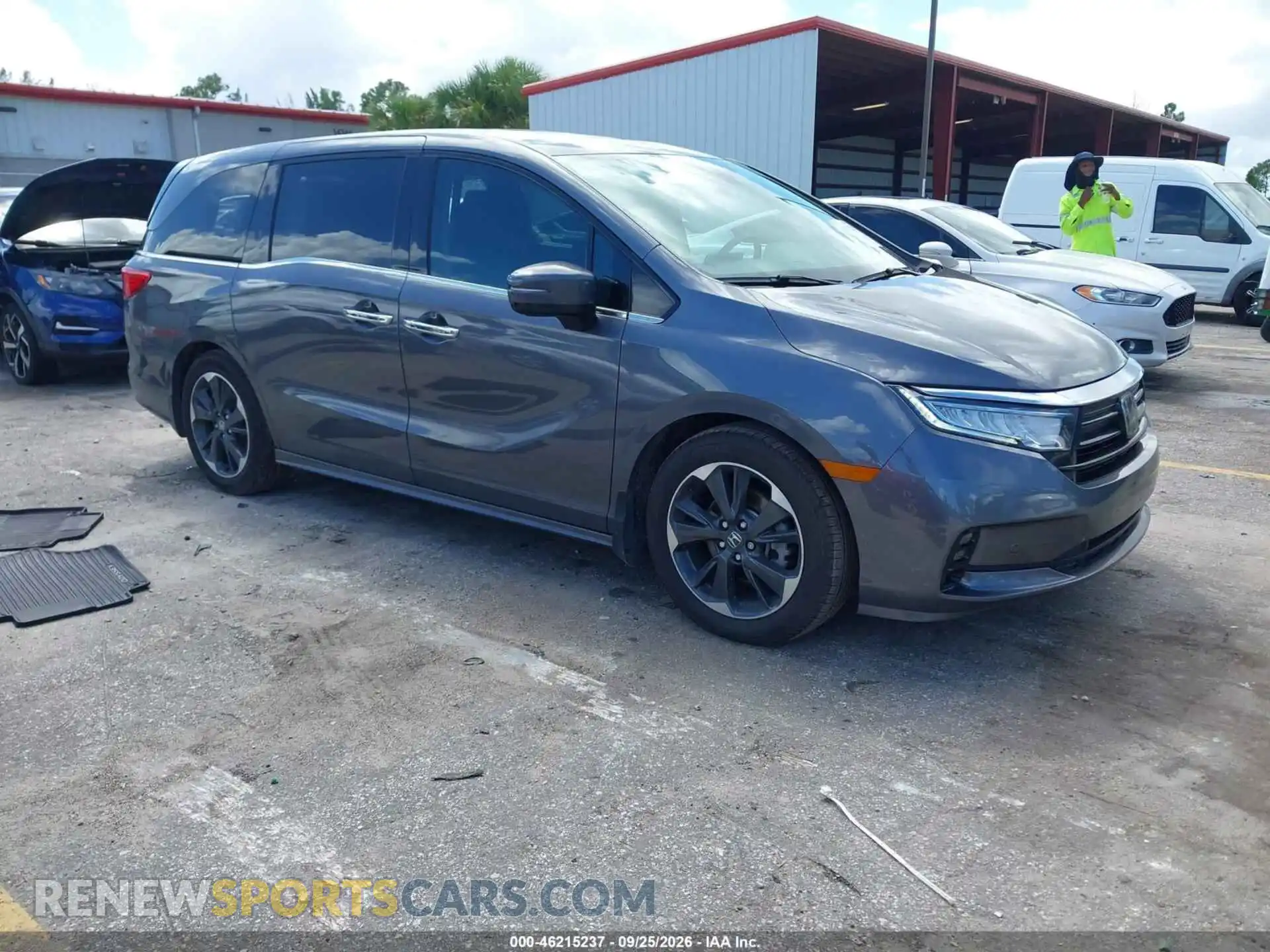 1 Photograph of a damaged car 5FNRL6H93PB043585 HONDA ODYSSEY 2023