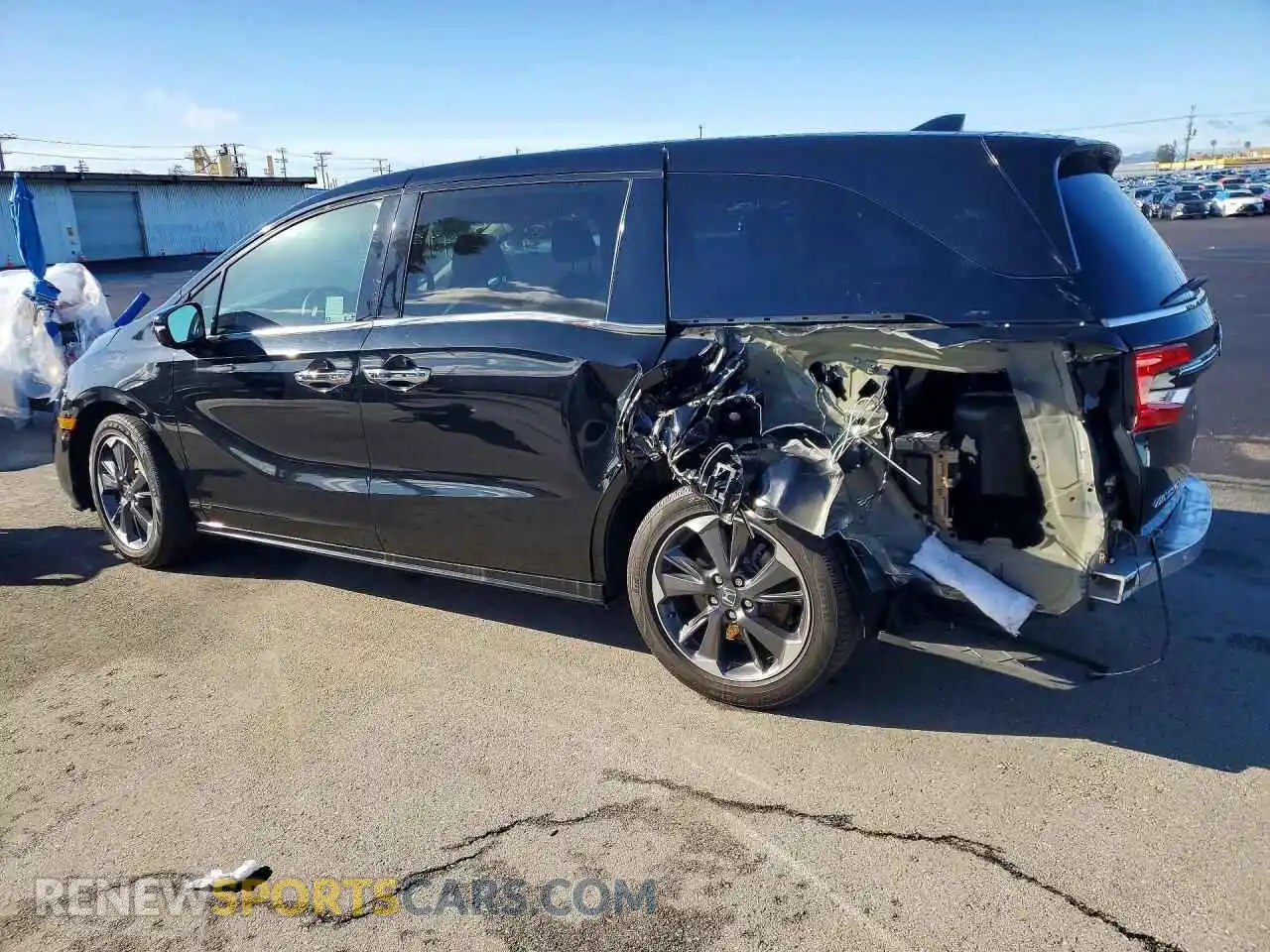 2 Photograph of a damaged car 5FNRL6H94PB002415 HONDA ODYSSEY 2023
