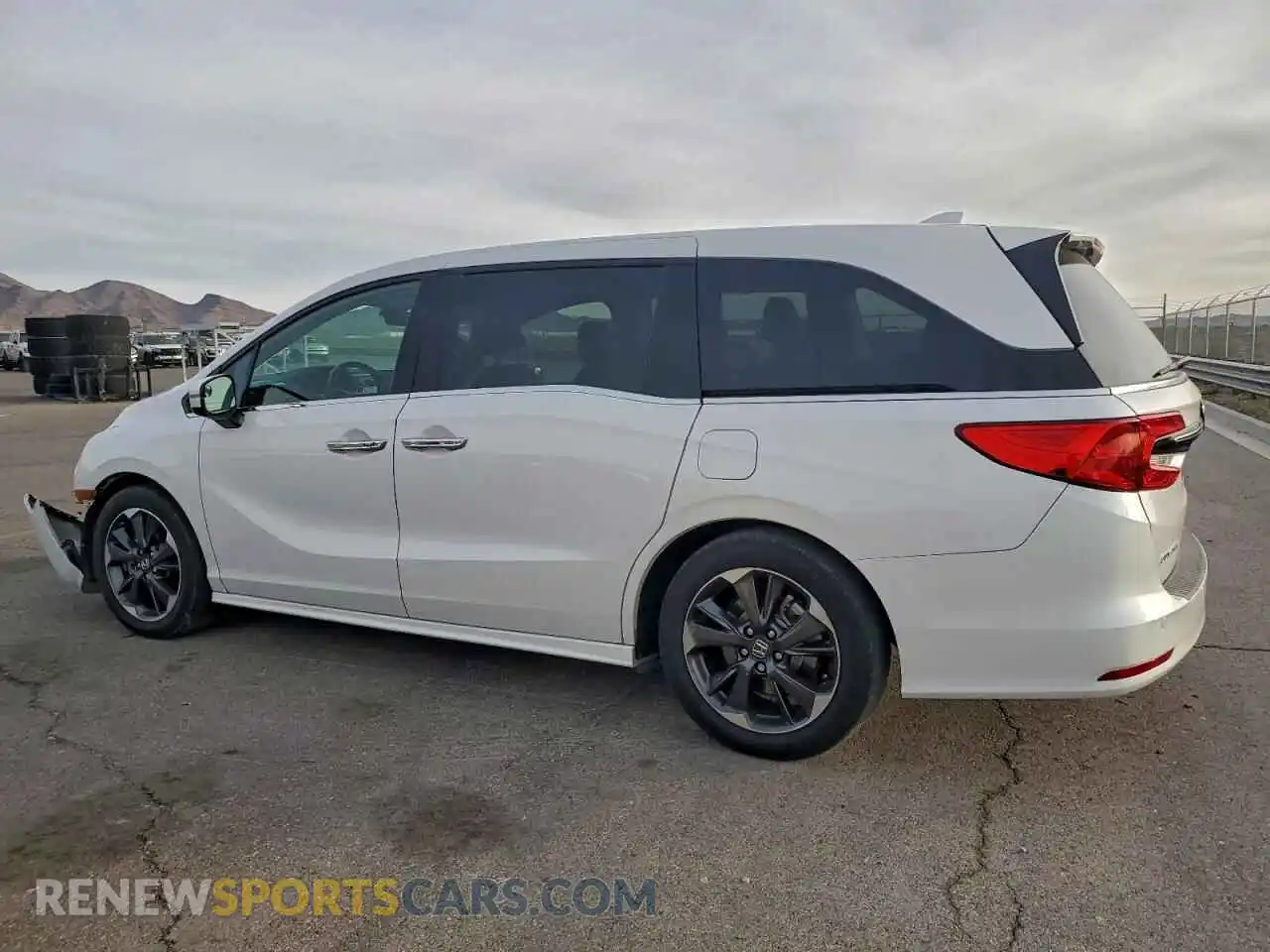 2 Фотография поврежденного автомобиля 5FNRL6H94PB075705 HONDA ODYSSEY 2023
