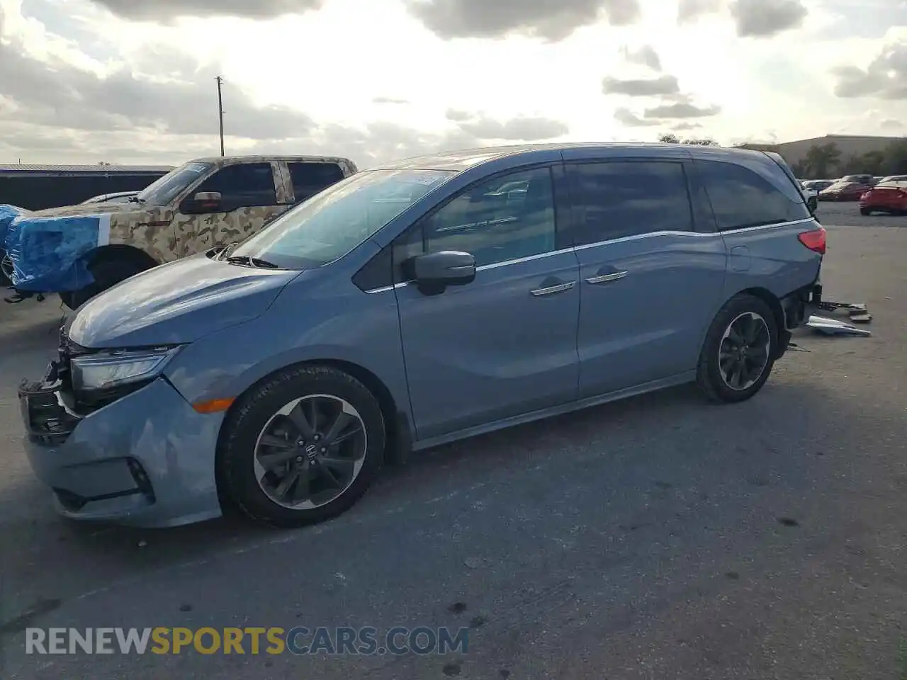 1 Photograph of a damaged car 5FNRL6H95PB051364 HONDA ODYSSEY 2023