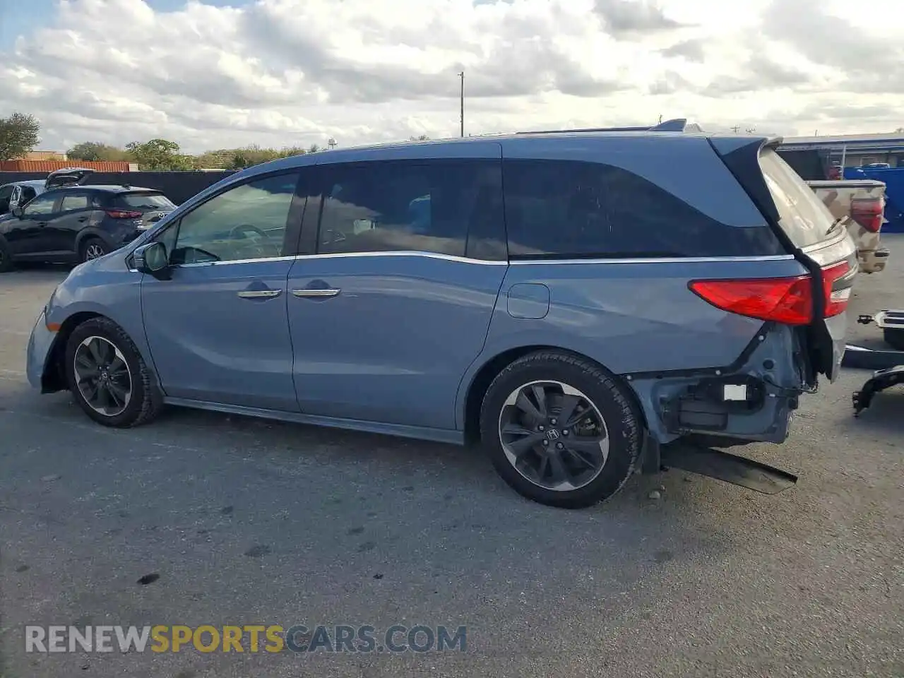 2 Photograph of a damaged car 5FNRL6H95PB051364 HONDA ODYSSEY 2023