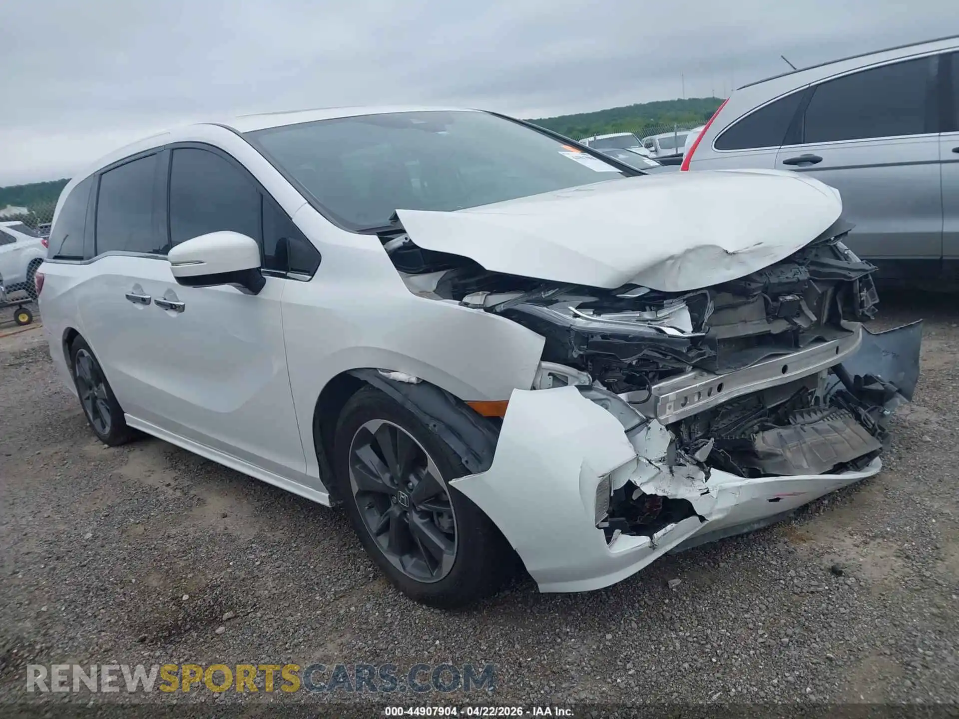 1 Photograph of a damaged car 5FNRL6H95PB055544 HONDA ODYSSEY 2023