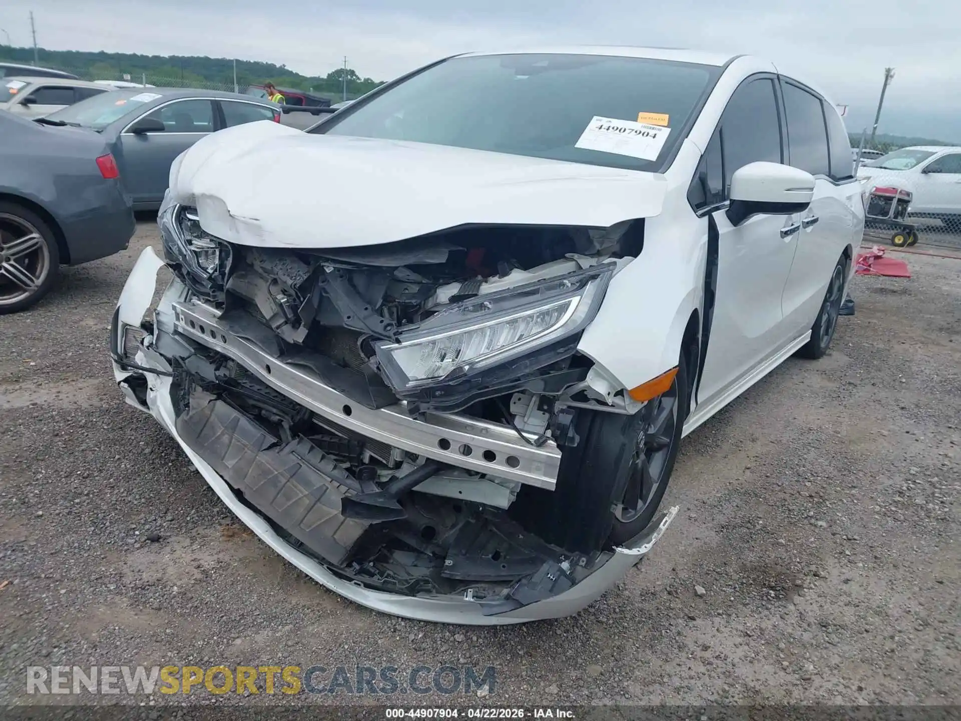 2 Photograph of a damaged car 5FNRL6H95PB055544 HONDA ODYSSEY 2023